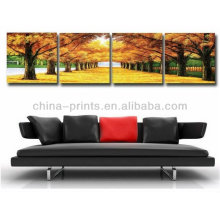 Handmade Beautiful Scenery Art Painting On Canvas